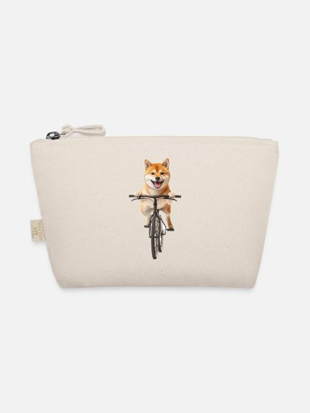Shiba Inu - Bio-Täschchen - Natur - Vorne