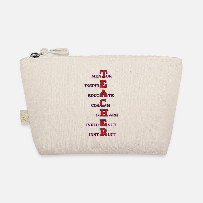Teacher Inspirational Words Mentor Inspire Educate Organic Pouch