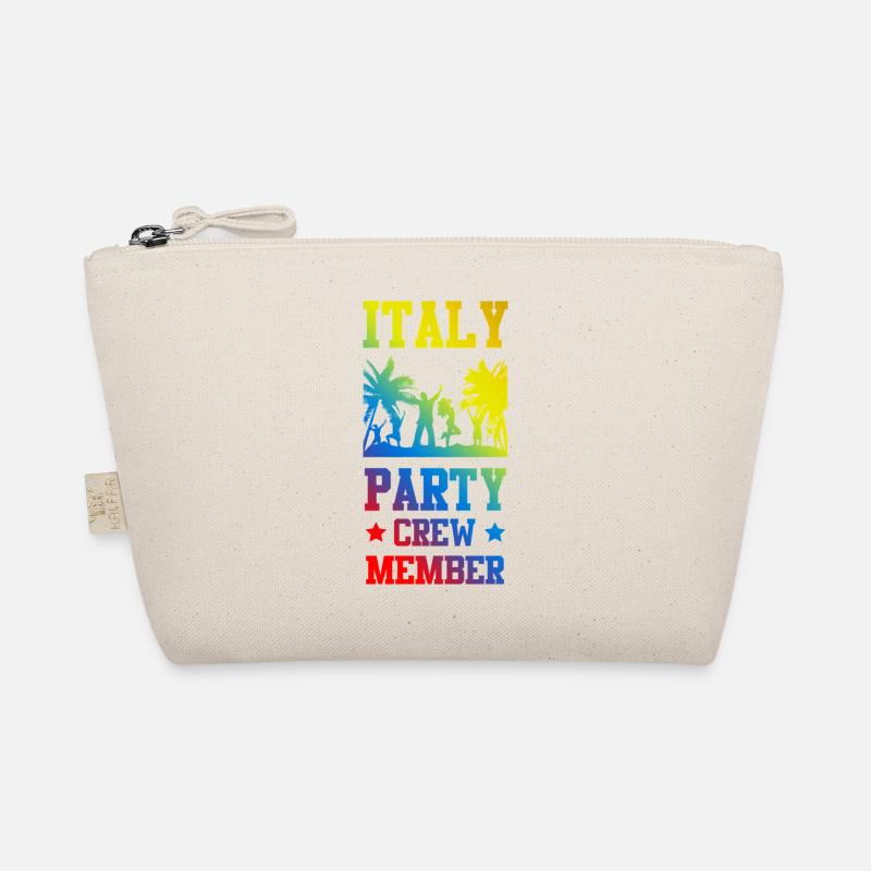 Italien Party Crew - Bio-Täschchen - Natur