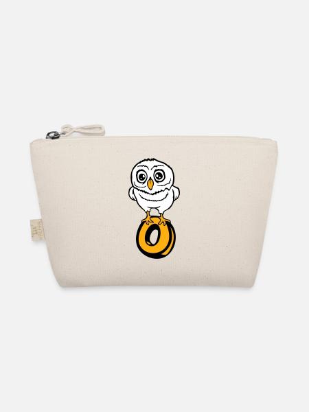hibou lettre o hibou anglais ABC apprendre oiseau hibou aigle hibou - Trousse biologique - nature - Devant