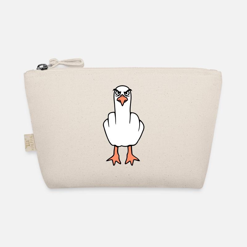 Mouette majeur insulte doigt puant vilain Trousse biologique