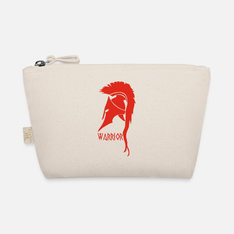 Casque rouge de guerrier antique Trousse biologique