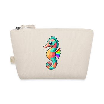 Conception d’hippocampe colorée avec des couleurs arc-en-ciel - Trousse biologique - nature - Devant