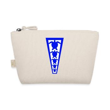 Many Water Turtles Row Line 5 Team Logo - Organic Pouch - nature - Front