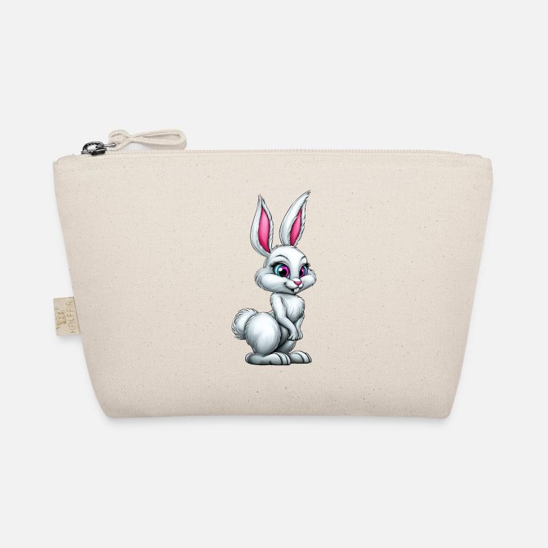 mignon lapin blanc :) Trousse biologique