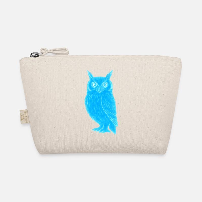 Motif GlowOwl bleu Trousse biologique