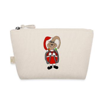 Christmas Bunny - Organic Pouch - nature - Front