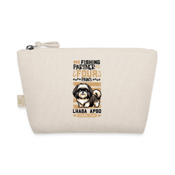 Pêche et Lhassa Apso - Trousse biologique - nature - Devant