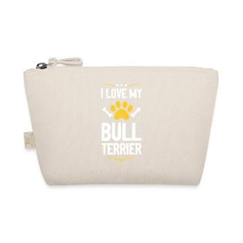 Bull Terrier Pride Patte Imprimé - Trousse biologique - nature - Devant