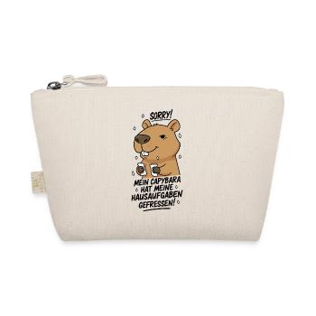 Pardon! Capybara a mangé mes devoirs - Trousse biologique - nature - Devant