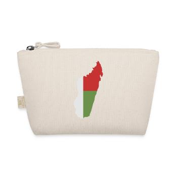 Carte de Madagascar avec drapeau - Trousse biologique - nature - Devant