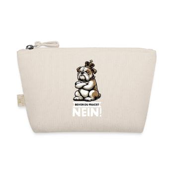 Before you ask No English Bulldog Bully - Organic Pouch - nature - Front