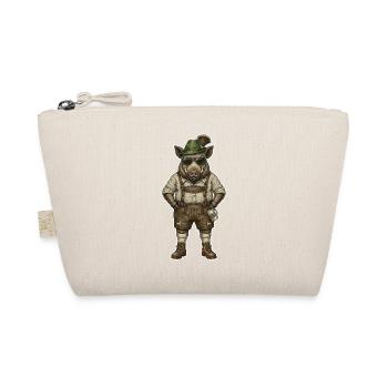Beer garden Wildschwein Jäger Alpen - Organic Pouch - nature - Front