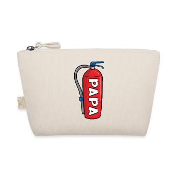 Annonceur du bébé - Papa pompier - Trousse biologique - nature - Devant