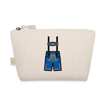 Lederhosen Bavaria Traditional Costume Folk Festival Beer Garden - Organic Pouch - nature - Front