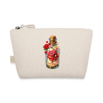 Message in a bottle Valentine's Enchantment - Organic Pouch - nature - Front