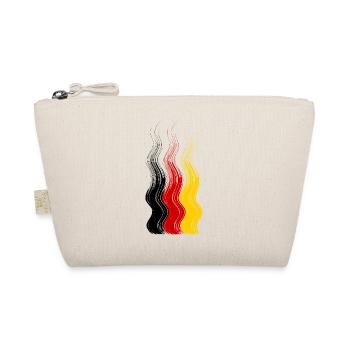 DEUTSCHLAND GERMANY EUROPA DEUTSCHE SPORT FAN - Bio-Täschchen - Natur - Vorne