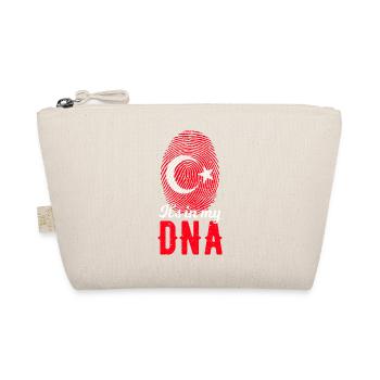 Türkische DNA Türke Türkin Fingerabdruck - Bio-Täschchen - Natur - Vorne