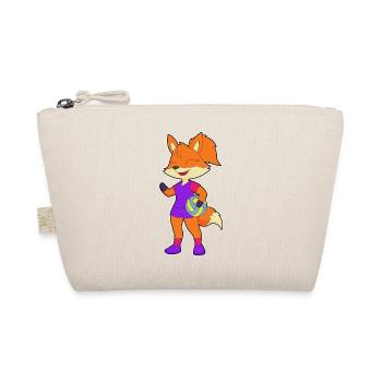 Fox Volleyball Player Volleyball - Organic Pouch - nature - Front