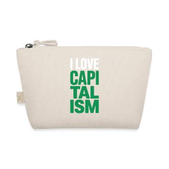 I Love Capitalism Entrepreneurs Stocks Capitalism - Organic Pouch - nature - Front