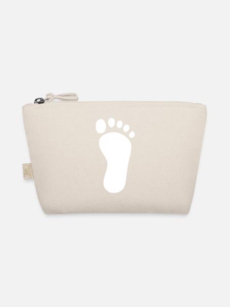 Fuß Fußpflege Podologe Geschenk  - Bio-Täschchen - Natur