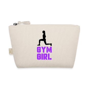 Gym Girl Kraft-Attitüde - Bio-Täschchen - Natur - Vorne