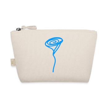 Blue Rose - Bio-Täschchen - Natur - Vorne