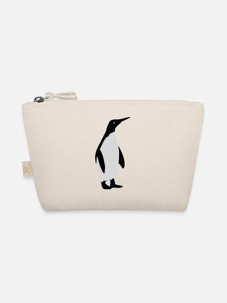 Pinguin - Bio-Täschchen - Natur - Vorne