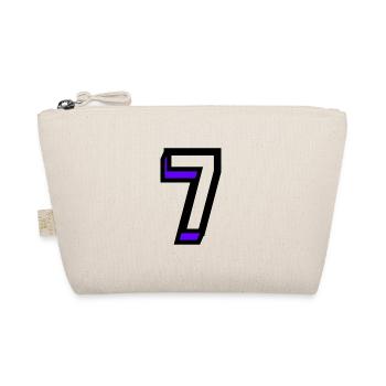 7. 7 YEARS. 7th ANNIVERSARY. BIRTHDAY 7 YEARS - Organic Pouch - nature - Front