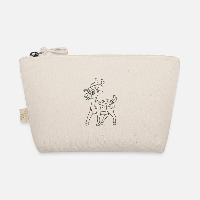 Roe deer, deer, deer, gift Organic Pouch