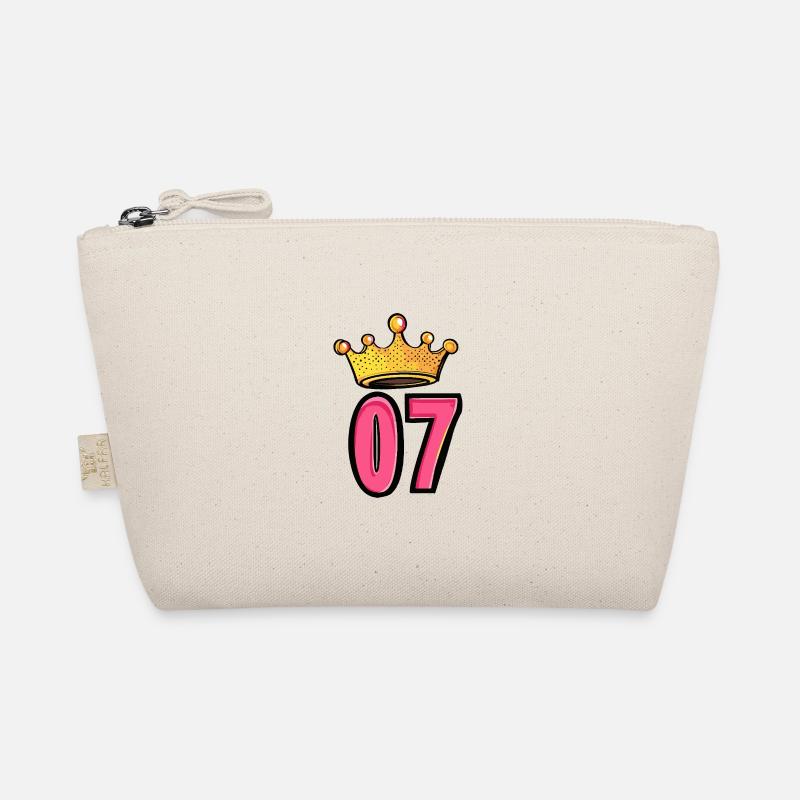 7 Number Crown Organic Pouch