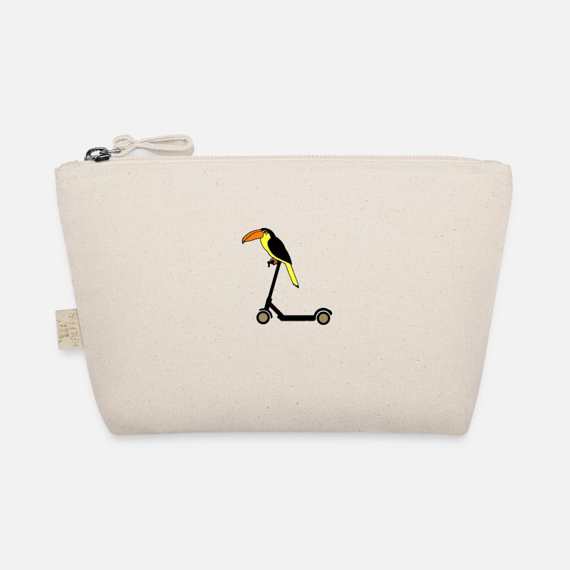 Tucan Rides Trottinette E Oiseau de Paradis Trousse biologique