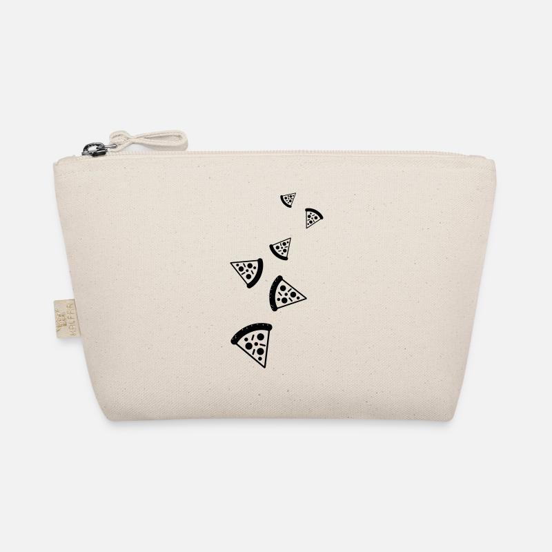 Pizza Icon Silhouette Bio-Täschchen
