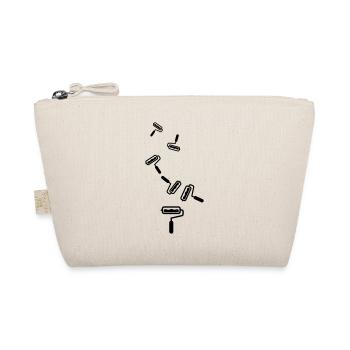 Painter Silhouette icon - Organic Pouch - nature - Front