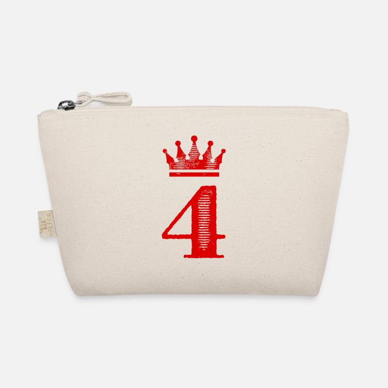 4 Number Crown Organic Pouch