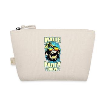 malle party crew affe - Bio-Täschchen - Natur - Vorne