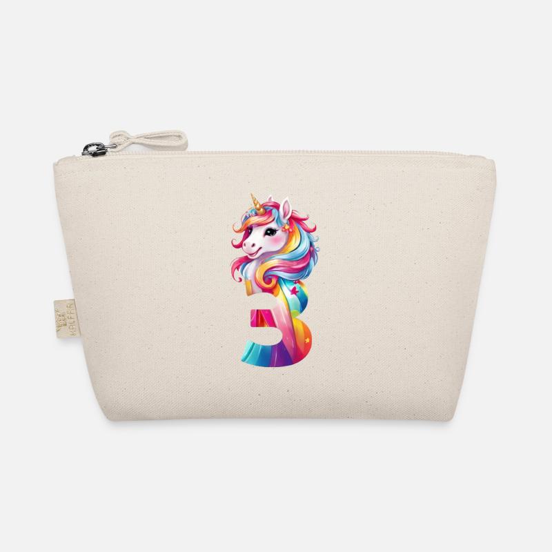 3. GEBURTSTAG EINHORN Bio-Täschchen