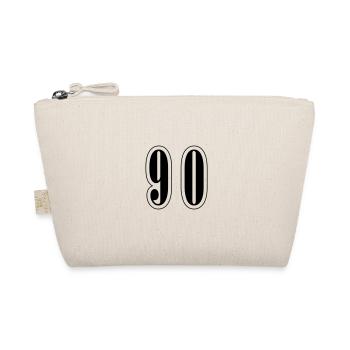 90 Number Symbol - Organic Pouch - nature - Front