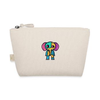 Elephant Halloween Animal - Organic Pouch - nature - Front