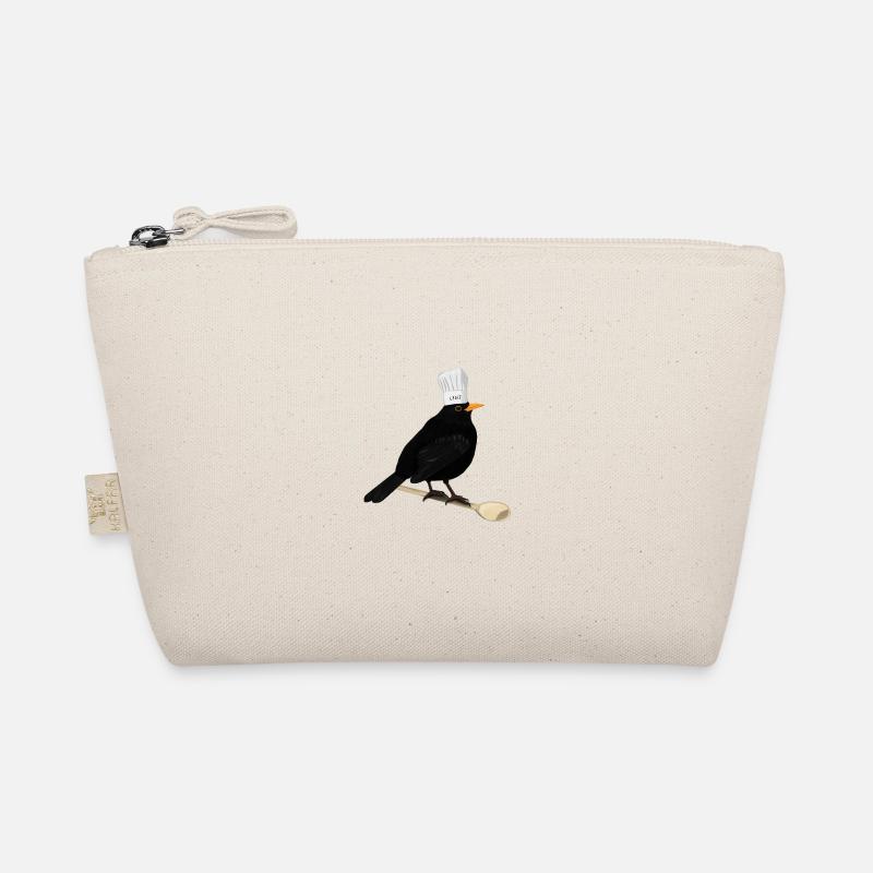 Blackbird Chef Chef Kitchen Bird Watcher Organic Pouch