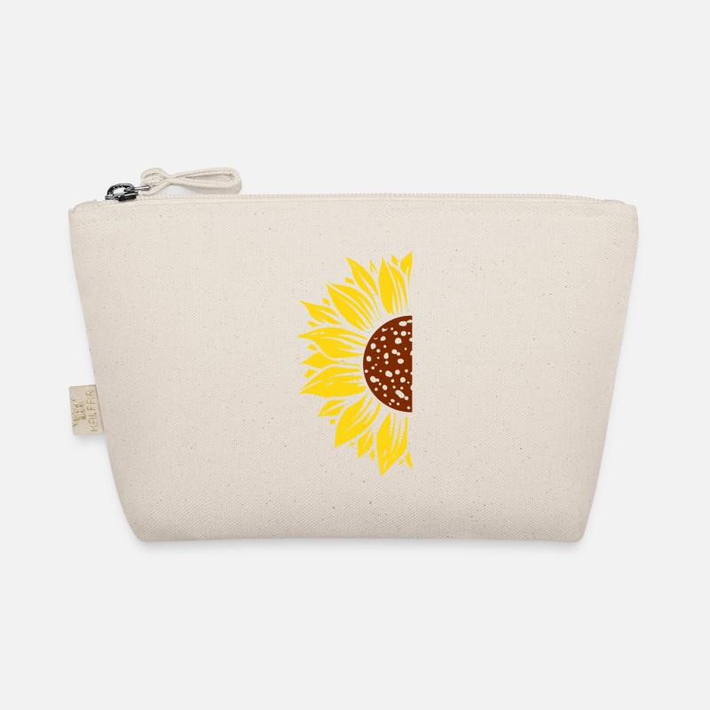 Half sunflower Organic Pouch