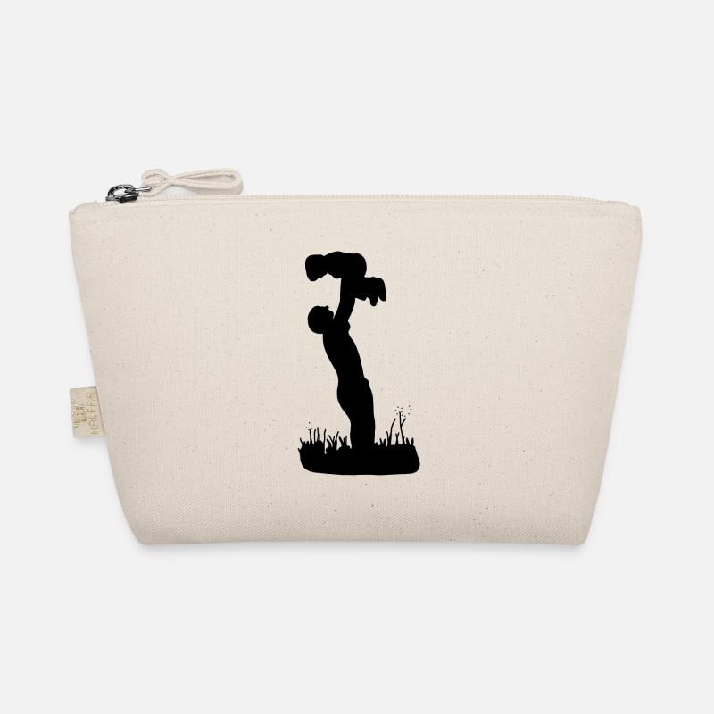 Vater Sohn Kind Bio-Täschchen