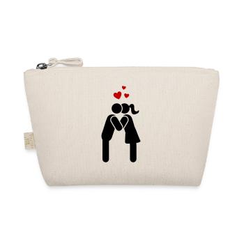 amour de couple - Trousse biologique - nature - Devant