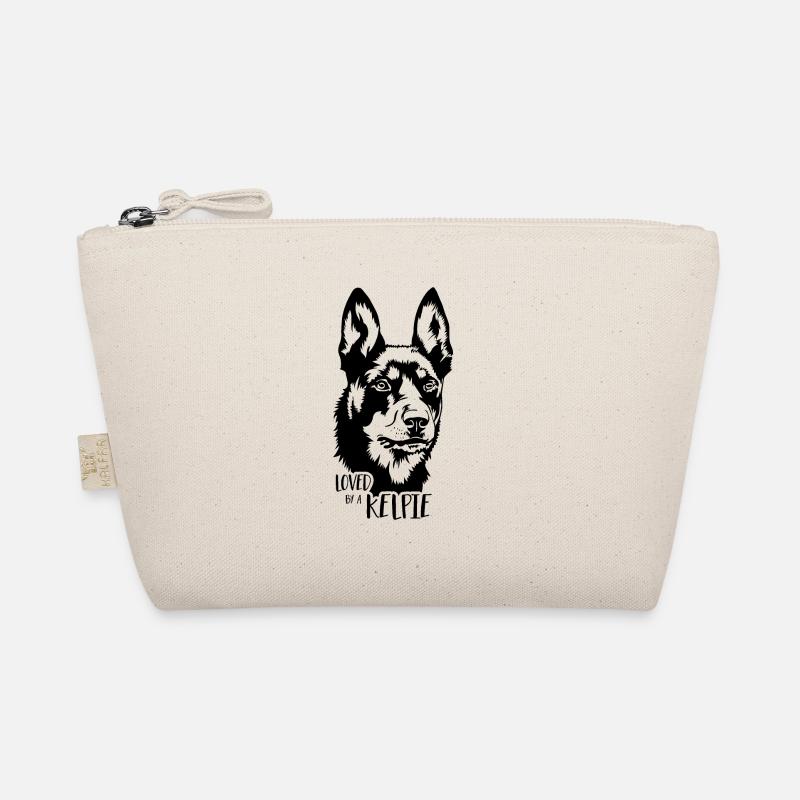 Australian Kelpie loved by a Kelpie Hunde Wilsigns Bio-Täschchen