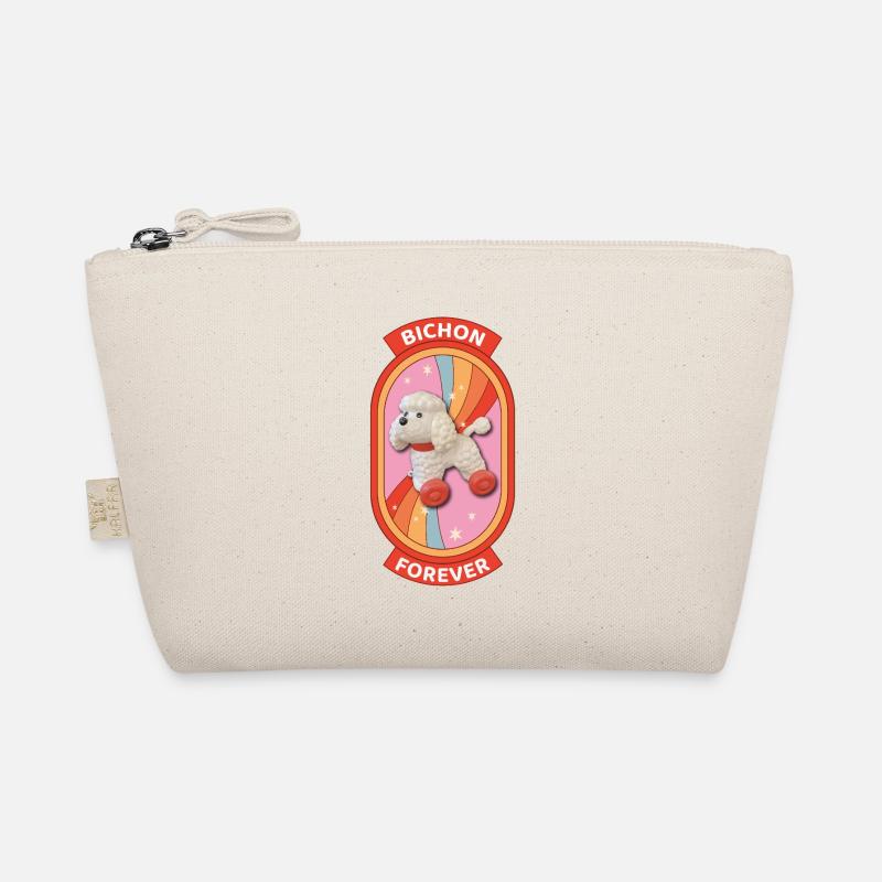 Bichon forever rainbow Organic Pouch