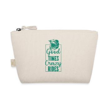 Motorcycle Motocross Bike Racing Motorsport - Organic Pouch - nature - Front