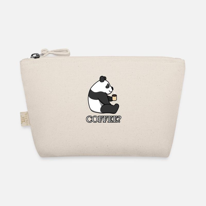 Ironic Panda Coffee Work Monday Office Trousse biologique