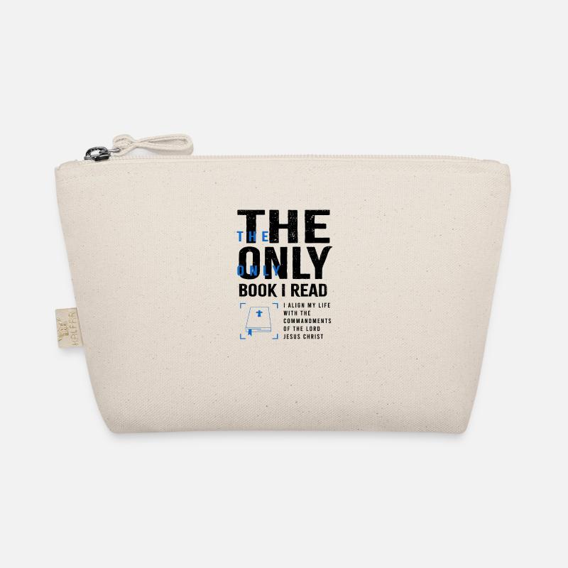 Only Book I Read Bible Study Christian Faith Organic Pouch