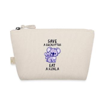 Save a eucalyptus, eat a koala. - Organic Pouch - nature - Front