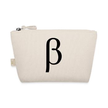 Beta griechischen Buchstaben - Bio-Täschchen - Natur - Vorne